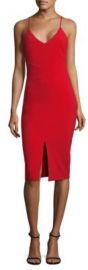 LIKELY - Brooklyn Sheath Dress in Red at Saks Fifth Avenue